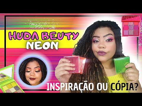 Paletas Neon Huda Beuty ( Inspiração ou Réplica?) - Júh Azarias