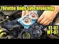 FZ-07 Throttle Body Synchronizing - Tune Up Video 3