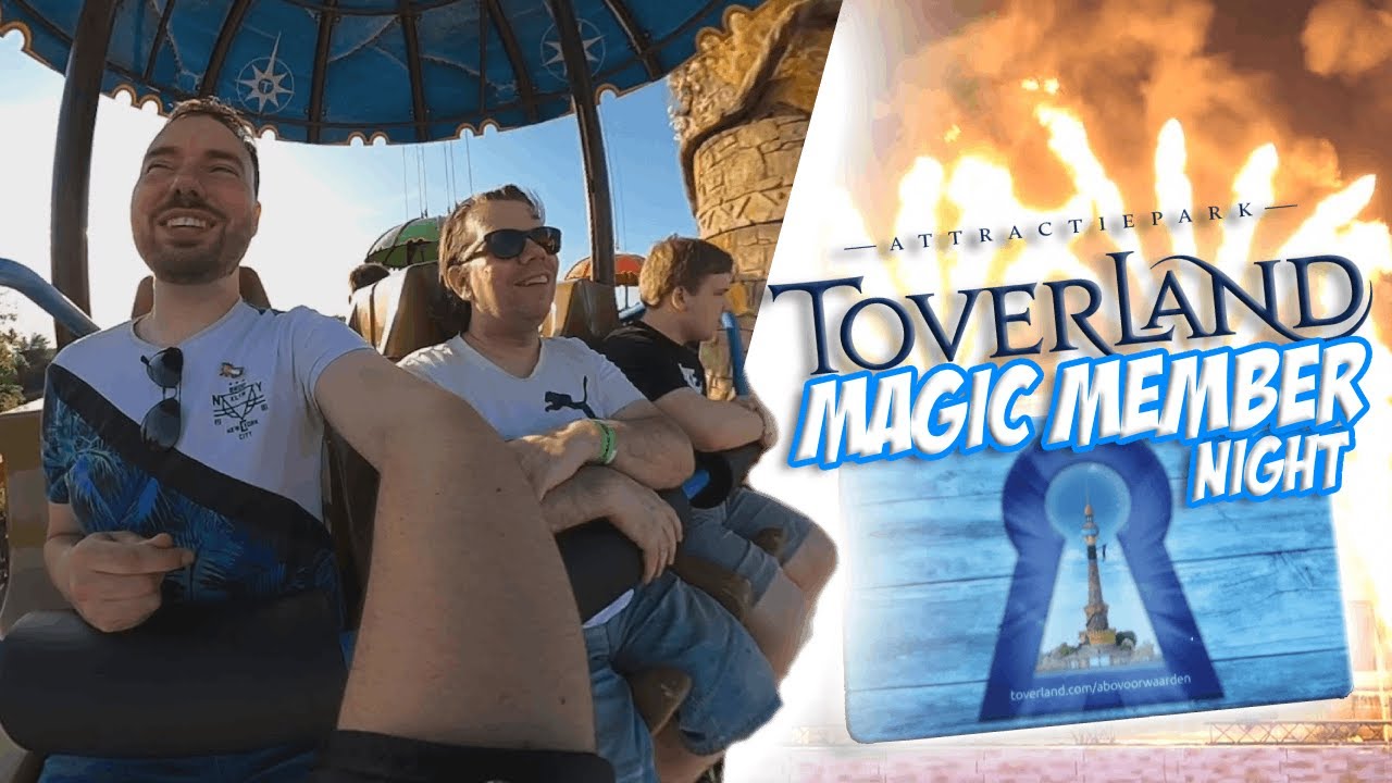 TOVERLAND MAGIC MEMBER NIGHT VLOG - SPECIAAL ENTERTAINMENT! | VUUR SHOW! | AFTEREN OP DE CAMPING!