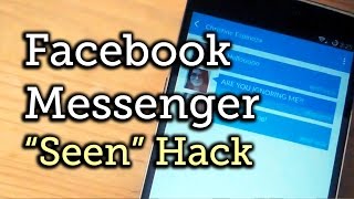 Remove the "Seen" Timestamp on Facebook Messenger for Android [How-To] screenshot 4