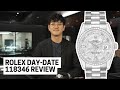 Rolex Day-Date 118346 Review: Platinum Meteorite Dial | SwissWatchExpo