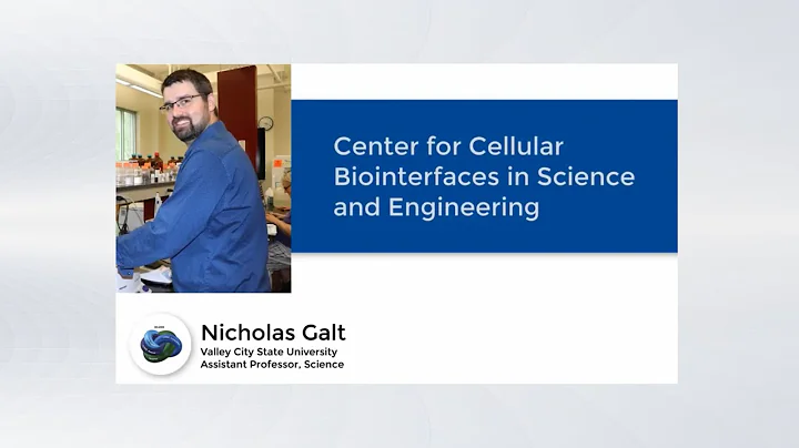 Meet the Researcher - Dr. Nicholas Galt, Valley Ci...
