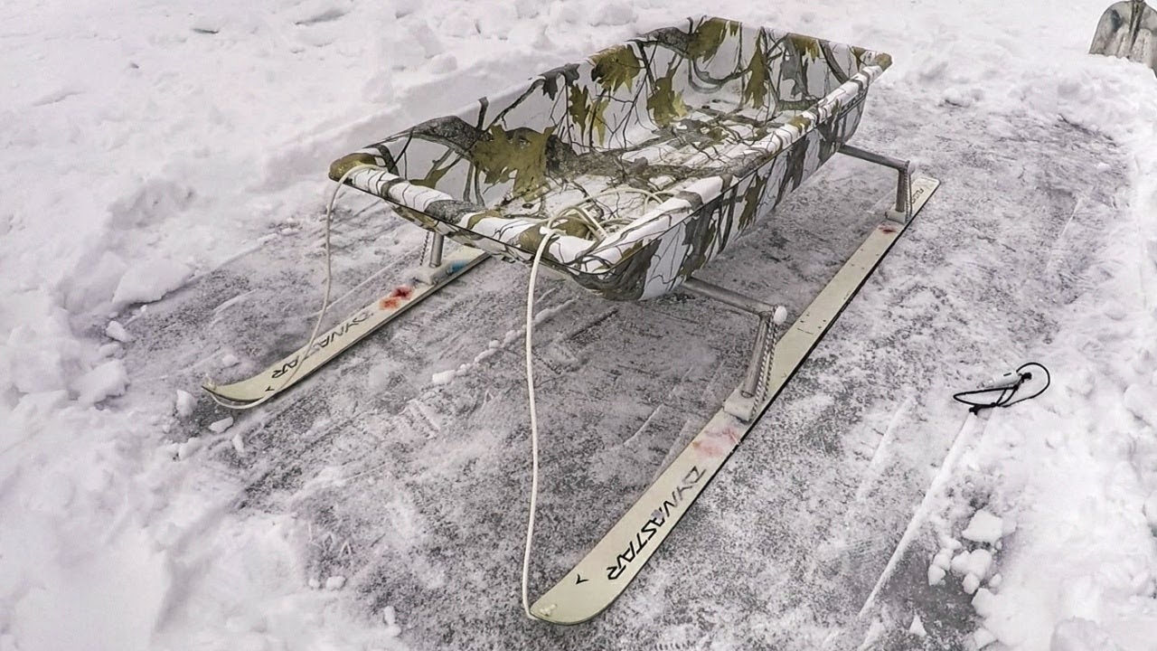 The Sledski Collapsible Smitty Sled 