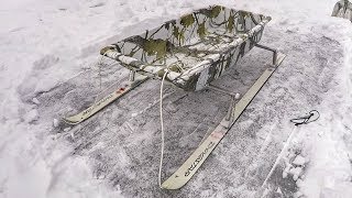 The Sledski Collapsible Smitty Sled 