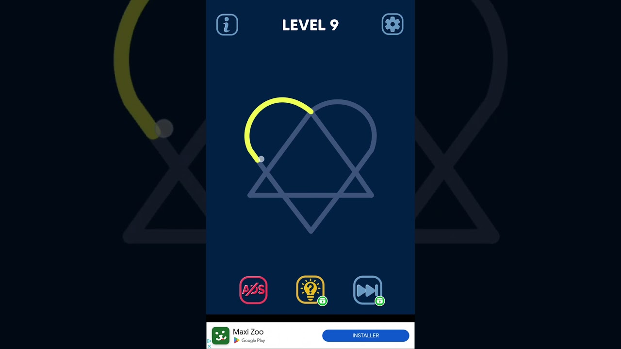 Line Drawing No Lift Puzzle