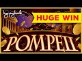 $25 BETS + SUPER FREE GAMES BONUS! Wonder 4 Pompeii Slot - HUGE WIN!