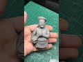 Sculpting process with polymer clay # 6