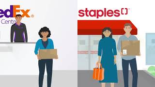 How do I return a FedEx package?