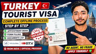 Turkey 🇹🇷 Tourist Visa - Full Process Explained !!