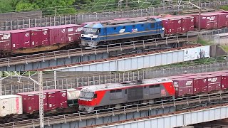 【貨物列車】稲沢線・東海道本線を観察してJR貨物EF510の運用増を実感