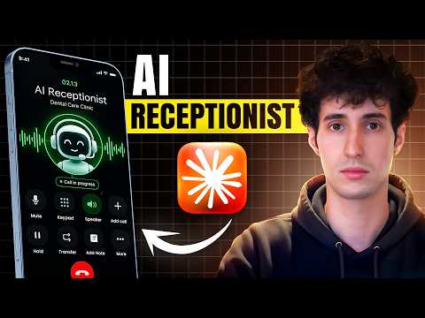 Built an AI Receptionist with Claude Code (10X Your Leads)