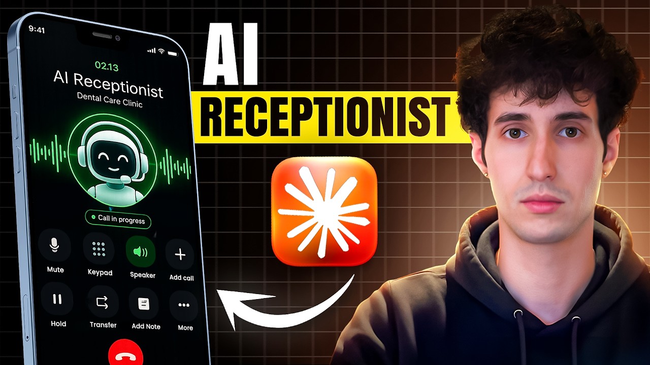 Built an AI Receptionist with Claude Code (10X Your Leads)