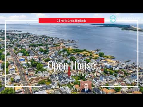 34 NORTH STREET, Highlands, NJ home video tour