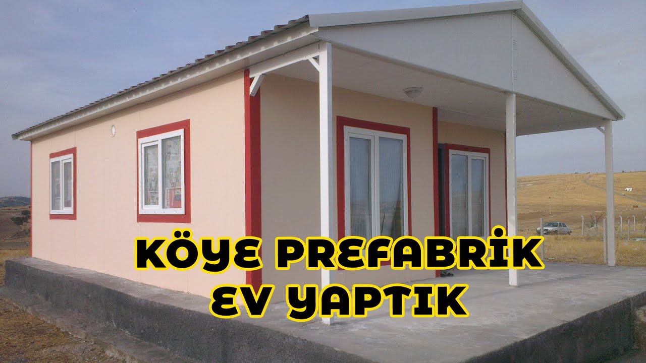 60 M2 PREFABRİK EV MALİYETİ #prefabrikev #prefabrikevturu
