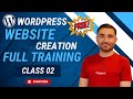 WordPress Website Creation Full Training Class 02