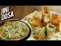 Jini Dosa – Mumbai Street Style Dosa Recipe – How to Make Jini Dosa At Home – Special Dosa - Varun