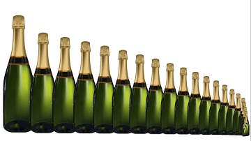 Champagne and Wine Bottle Sizes - weights and measures - Melissa Maths