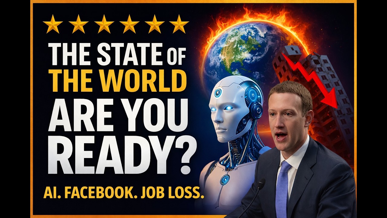The State of the World | Are You Prepared? | IAMV Exposes Facebook Censorship, AI Job Loss & More