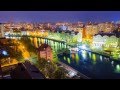 Kaliningrad city from a height (Time Lapse) HD