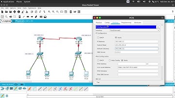 Simulasi membuat Routing Static