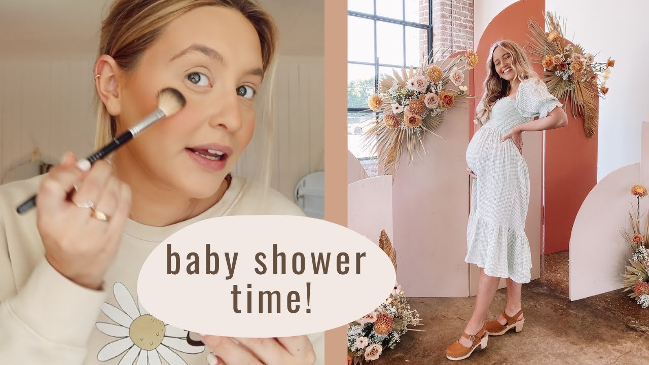 GETTING READY FOR MY BABY SHOWER! YouTube