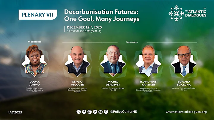 Plenary VII: Decarbonisation Futures: One Goal, Many Journeys