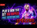 SPECTRO' S REDEEMCODE  TEAMCODE  ROOMS #redeecode #freefirelive #garenafreefire#codeff #livestream