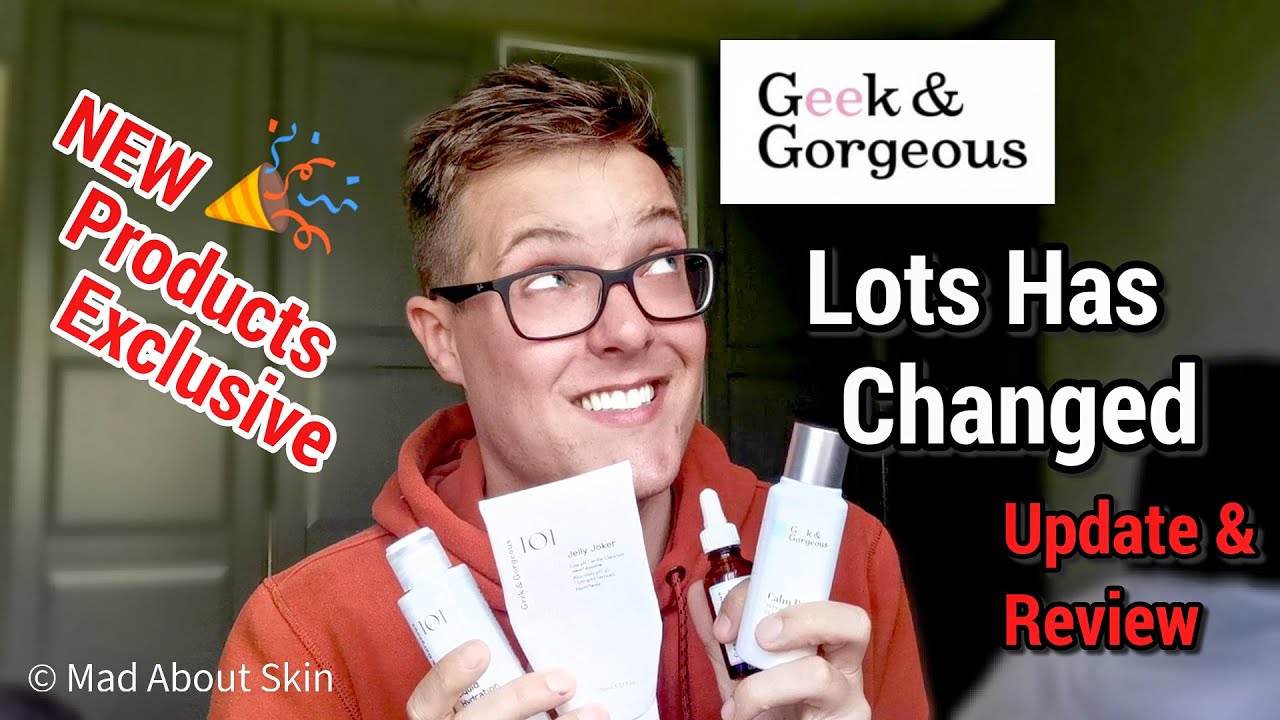 video GEEK & GORGEOUS Calm Down 4% PHA + BHA Liquid