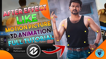 after effect like 3D motion picture animation in node🥵🔥|puppet pin|node video tutorial