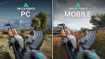 Delta Force Hawk Ops Mobile vs PC Comparison