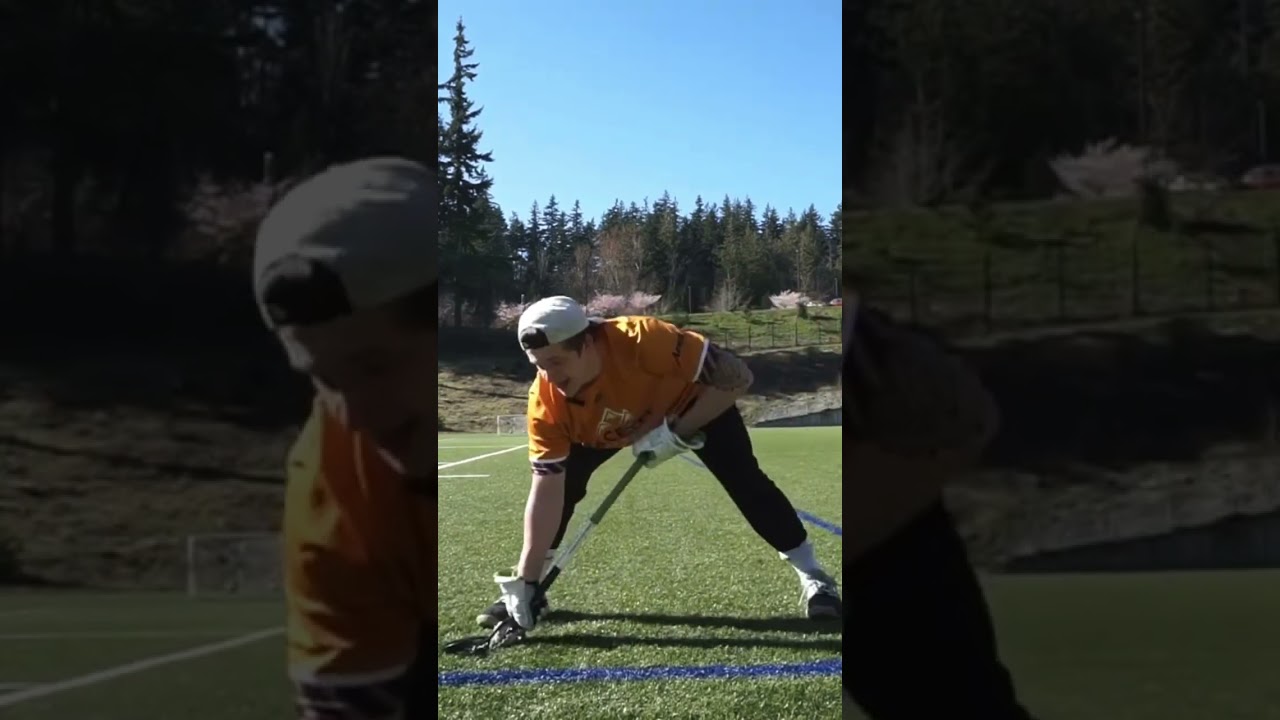 Faceoff tips: Maintain right hand pressure for clean exits! 