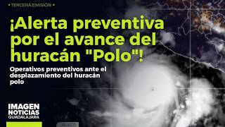 Jalisco activa alerta preventiva por el avance del huracán 