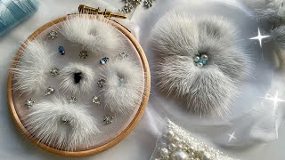 Embroidery with Fur