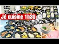 1h30 en cuisine pour 1 semaine de repas  meal prep facile et ultra rapide 