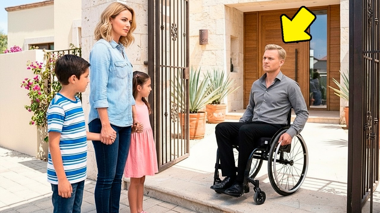 Nikt nie chciał dbać o chorego milionera… Dopóki niania i jej dzieci nie zapukały do drzwi…