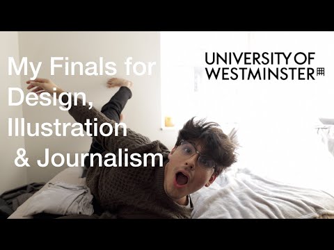 My Finals at the University of Westminster | Illustration, Graphic Design, Journalism