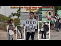 🫂மெரினா பீச்ல hug or slap board வச்சிட்டு நிக்கணுமா⁉️❤️#video#public#love#tiyavlogs21#tamil#hug#slap