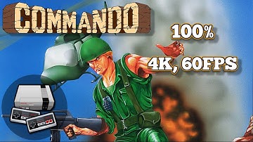 Commando (NES) [100%] (4K, 60FPS)