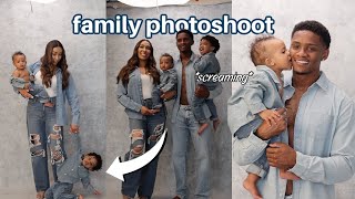 Our Family Photoshoot!  *The truth behind a photoshoot with a baby and toddler*
