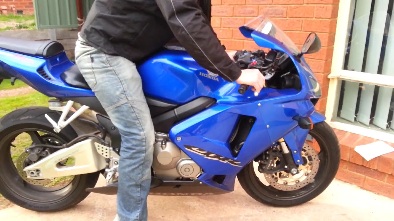 2005 CBR600RR rear suspension too hard YouTube