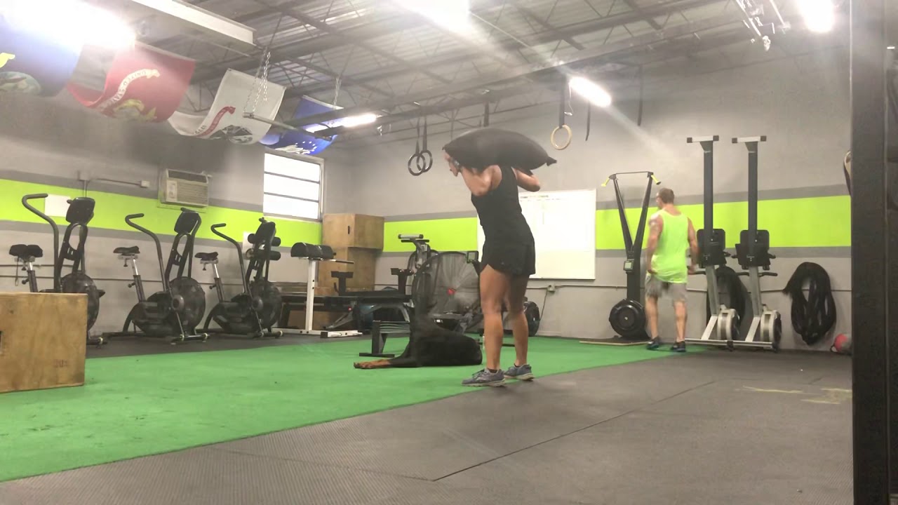Bear Complex with Sandbag