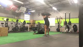 Bear Complex with Sandbag