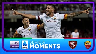 Pellegrini's DOUBLE inspires Roma win vs Salernitana | Serie A 21/22 Moments