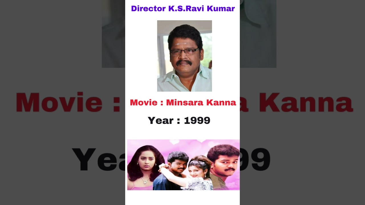 Director K.S.Ravi Kumar Top 5 Movies Tamil//Year and Movies names 