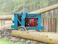 High-efficient Wood Debarker/Debarking Machine | Log Debarker Peeling Equipment