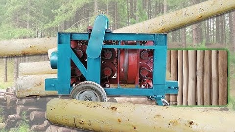 Wood Debarker | Debarking Machine | Log Debarker Peeling Equipment #LogDebarker #debarkingmachine