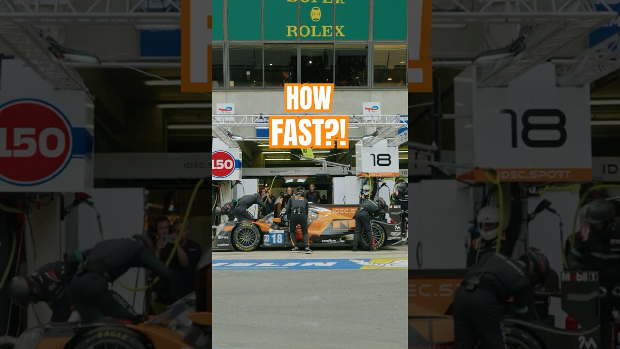 Le Mans Pit Stop - How Long to Refuel? ⏱️ 