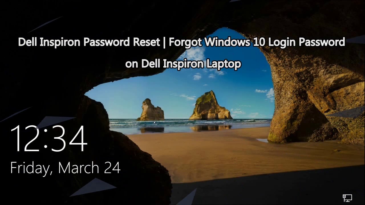 lost password on dell laptop