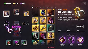 Minecraft Dungeons Lord of Dissension Ambusher Build Apoc+25 Fiery Forge