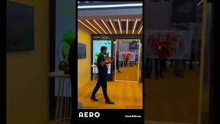 The 𝐀𝐞𝐫𝐨 Booth was impossible to miss | Aero Digital World | Digital Signage | YTShorts | Shorts